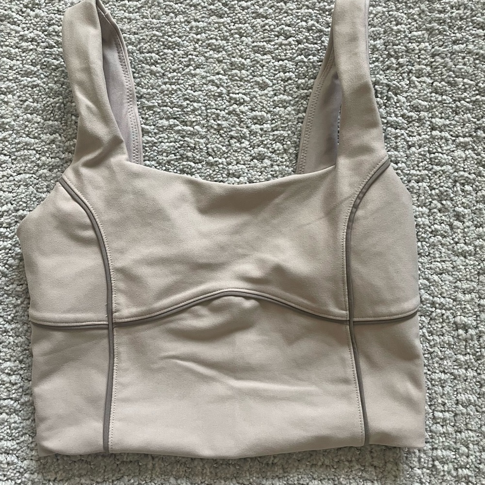 Women’s YPB SculptLUX square neck slim tank